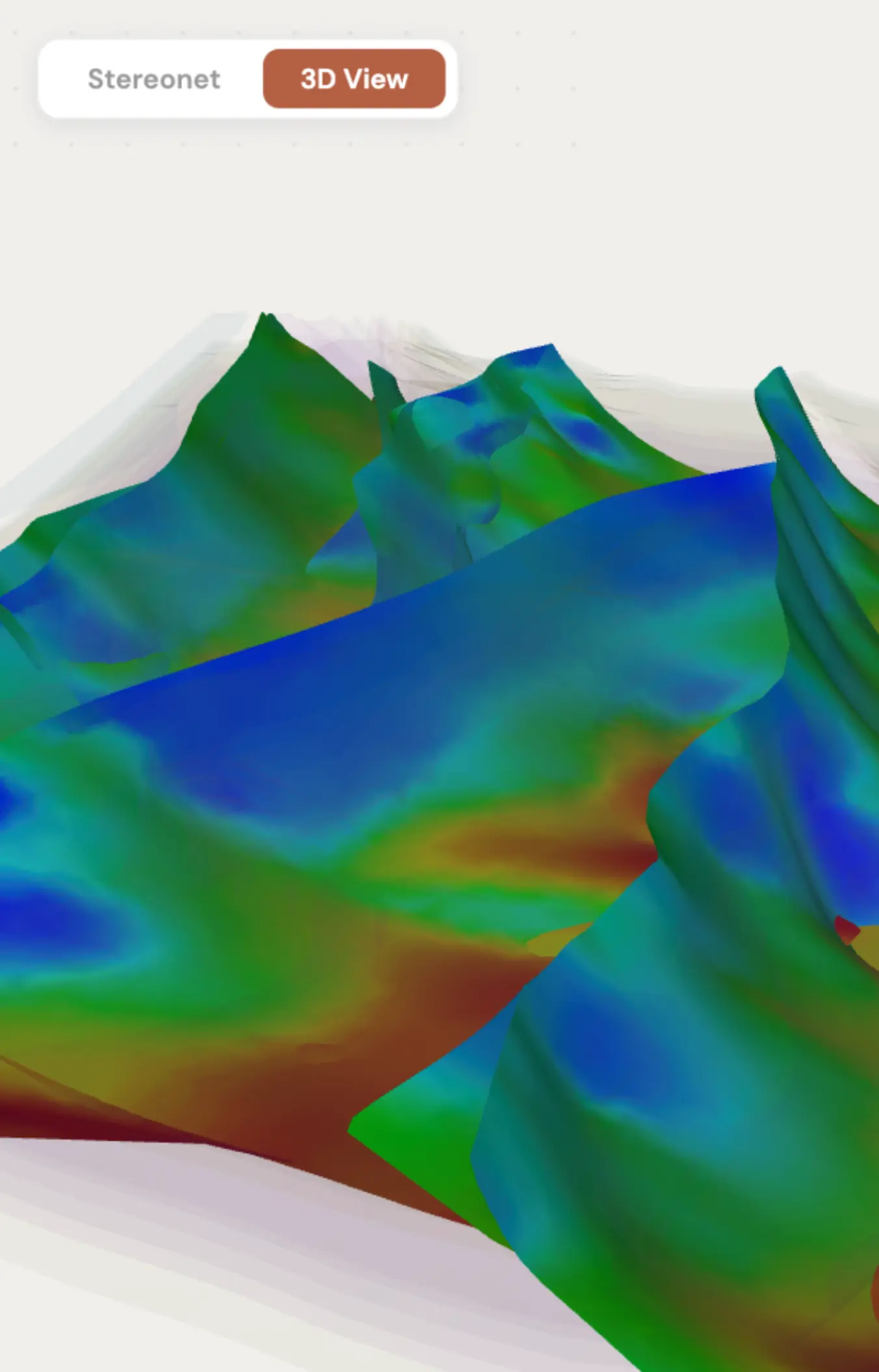 Faultwise mobile interface — state 1
